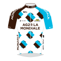 Tímové tričko AG2R La Mondiale