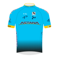 Tímové tričko Astana Pro Team