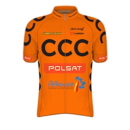 Tímové tričko CCC Polsat Polkowice