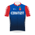 Tímové tričko CERATIZIT-WNT Pro Cycling Team