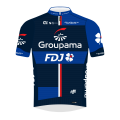 Tímové tričko Equipe continentale Groupama-FDJ