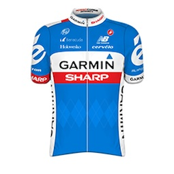 Tímové tričko Garmin Sharp