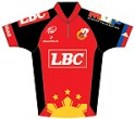 Tímové tričko LBC-MVPSF Cycling Pilipinas