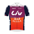 Tímové tričko Liv AlUla Jayco Women's Continental Team