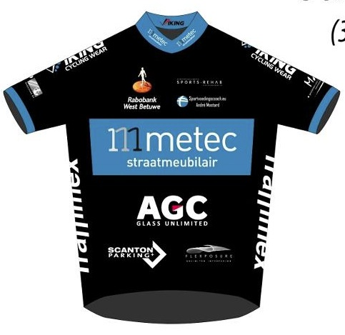 Tímové tričko Metec Continental Cyclingteam