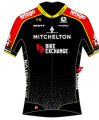 Tímové tričko Mitchelton - BikeExchange