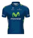 Tímové tričko Movistar Team