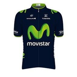 Tímové tričko Movistar Team