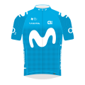 Tímové tričko Movistar Team