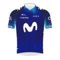 Tímové tričko Movistar Team