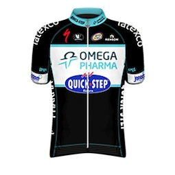 Tímové tričko Omega Pharma - Quick-Step