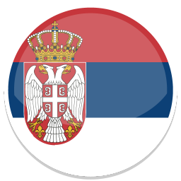 Tímové tričko Serbia