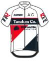 Tímové tričko Tandem Co Pro Cycling