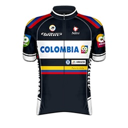 Tímové tričko Team Colombia