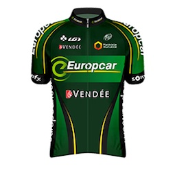 Tímové tričko Team Europcar