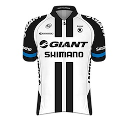 Tímové tričko Team Giant - Shimano