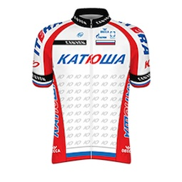 Tímové tričko Team Katusha