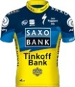 Tímové tričko Team Saxo Bank - Tinkoff Bank