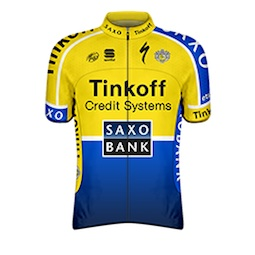 Tímové tričko Tinkoff - Saxo