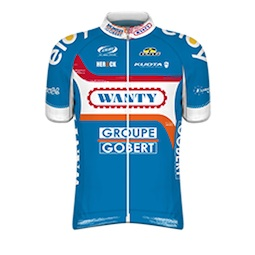 Tímové tričko Wanty - Groupe Gobert