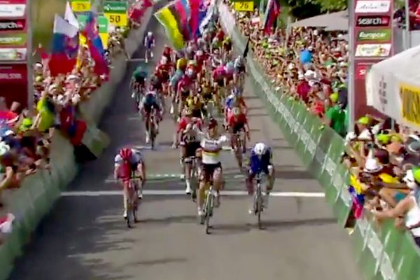 Peter Sagan vyhral druhú etapu pretekov Okolo Švajčiarska v záverečnom šprinte