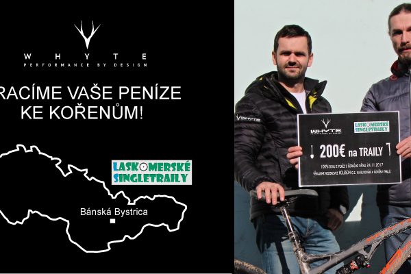 Whyte podporuje vznik nových trailov, v Banskej Bystrici otvoria nový pumptrack
