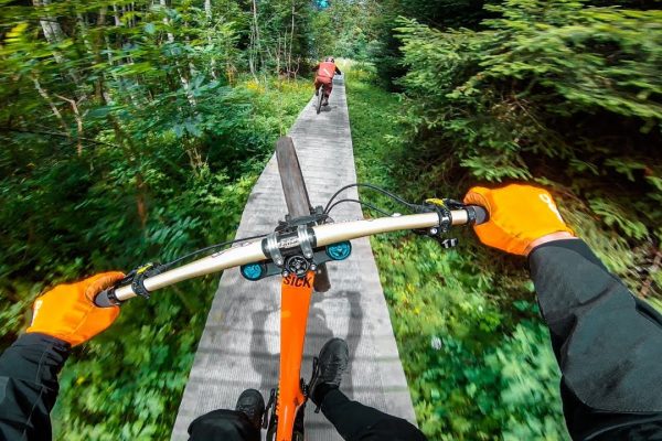  Prejdite si zjazdovú trať na Crankworx v Innsbrucku s Fabiom Wibmerom