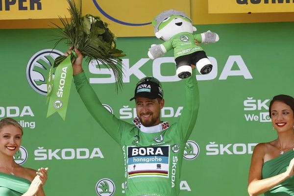 Sagan skončil ôsmy v šiestej etape Tour a zvýšil svoj náskok v bodovacej súťaži
