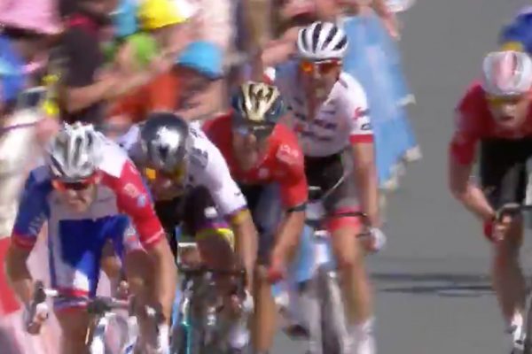 Degenkolb obvinil Sagana, že ho vytlačil v záverečnom šprinte