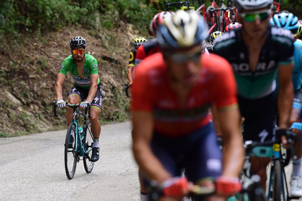 Sagan porazil veľa silných vrchárov a v 14. etape Tour skončil štvrtý