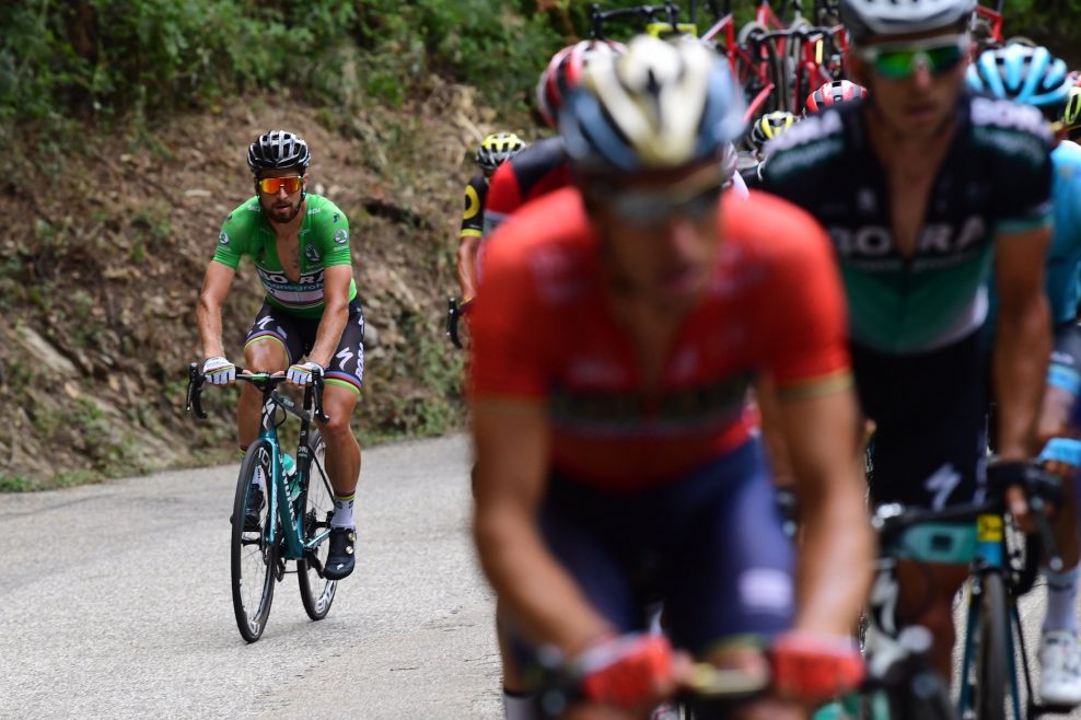 Sagan porazil veľa silných vrchárov a v 14. etape Tour skončil štvrtý