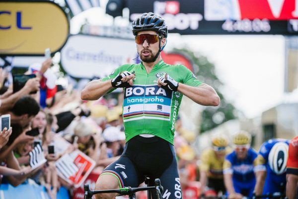Peter Sagan na Tour de France 2018 v desiatich GIFkách