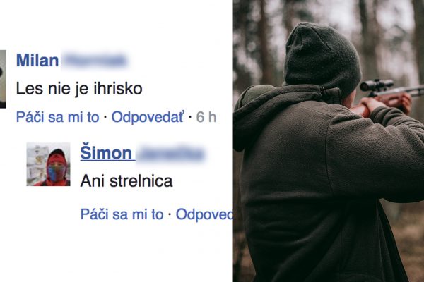 „Les nie je ihrisko,“ napísal jeden z komentujúcich na incident lesníka s Adamom Rojčekom
