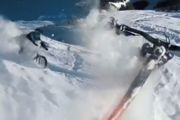 Video: Vinny T. & Alexis Bottin si dali snehový freeride a utopili sa v prašane