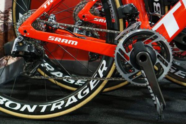  Foto: Detaily prototypu 12-rýchlostnej sady SRAM e-Tap