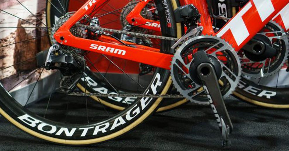  Foto: Detaily prototypu 12-rýchlostnej sady SRAM e-Tap