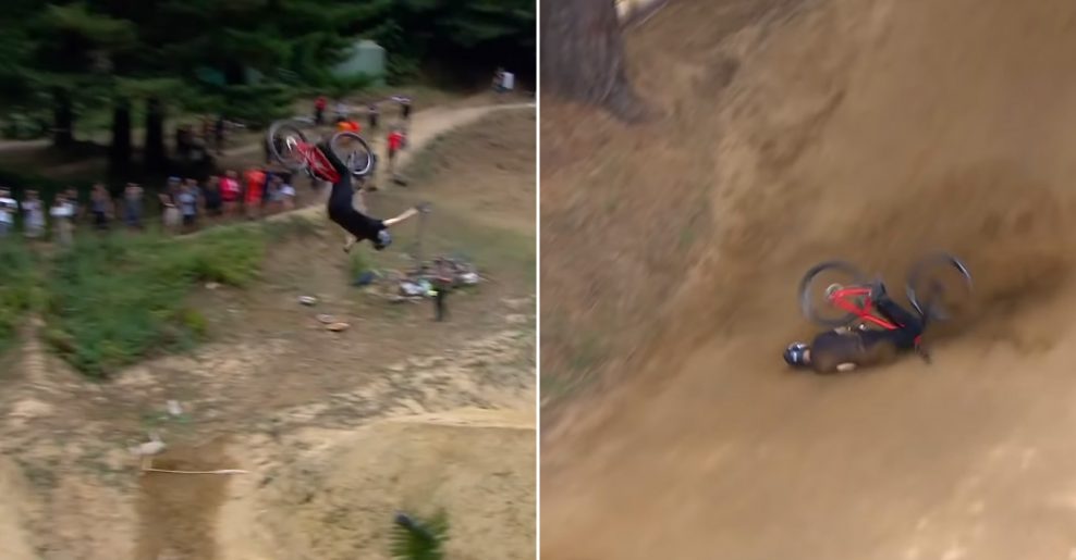 Video: Jakub Vencl rozbehol na Crankworx dve skvelé jazdy, v oboch nepríjemne spadol