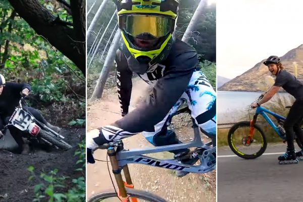  Video: Bernard Kerr sa baví na bicykloch, aute, motorke, dokonca aj na korčuliach