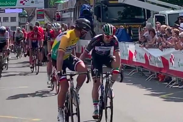 Video: Peter Sagan skončil druhý v 5. etape Okolo Švajčiarska, žltý dres si oblečie aj v ďalšej etape
