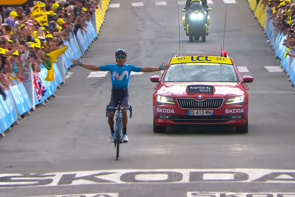 Prvú Alpskú etapu na Tour de France vyhral Quintana, žltý dres stále drží Alaphilippe (výsledky)