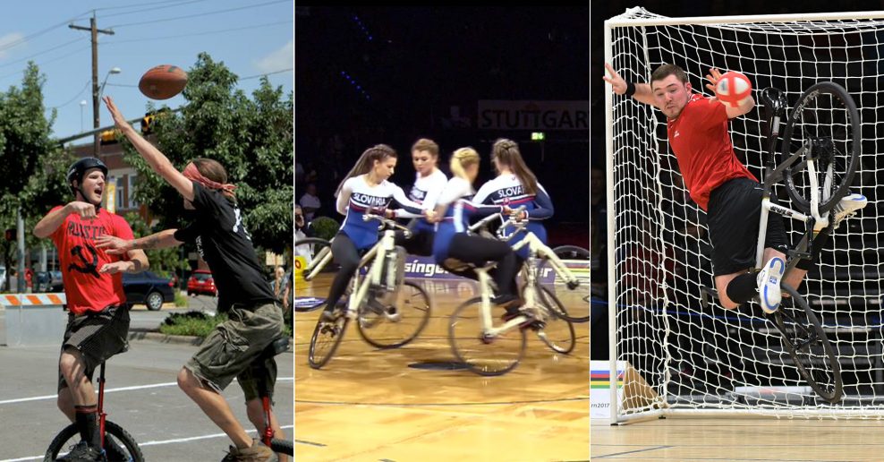 3 bizarné cyklošporty, o ktorých ste doteraz asi ani nepočuli