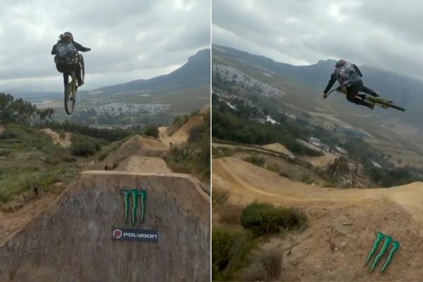  Video: Úžasné zábery z dronu, ktorý naháňal Grahama Agassiza na šialených skokoch Darkfestu