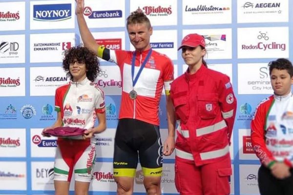 Tybor si ustrážil dres víťaza bodovacej súťaže na Tour of Rhodos