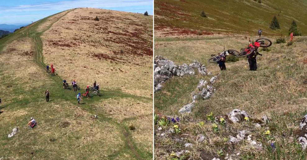  Video: Turisti vynadali cyklistom, ktor&iacute; jazdili po turistick&yacute;ch chodn&iacute;koch vo Veľkej Fatre