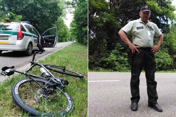 „Brutálny“ policajný zásah proti bezbrannému cyklistovi