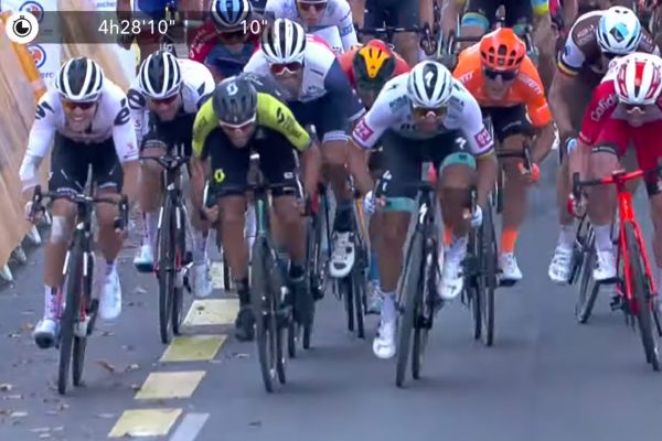 Peter Sagan skončil štvrtý v 14. etape Tour, skvelý výkon predviedol celý tím Bora