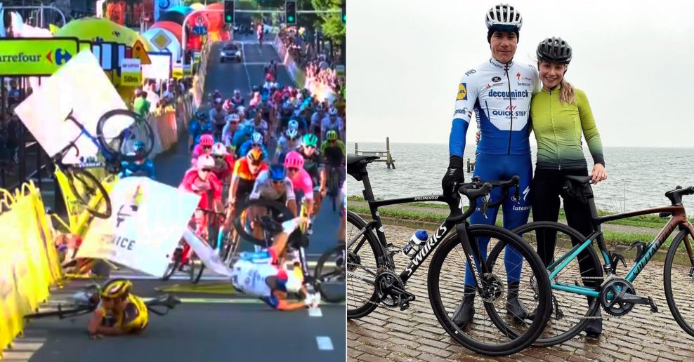 Fabio Jakobsen si prvýkrát sadol na bicykel tri mesiace po hroznom páde na pretekoch Okolo Poľska
