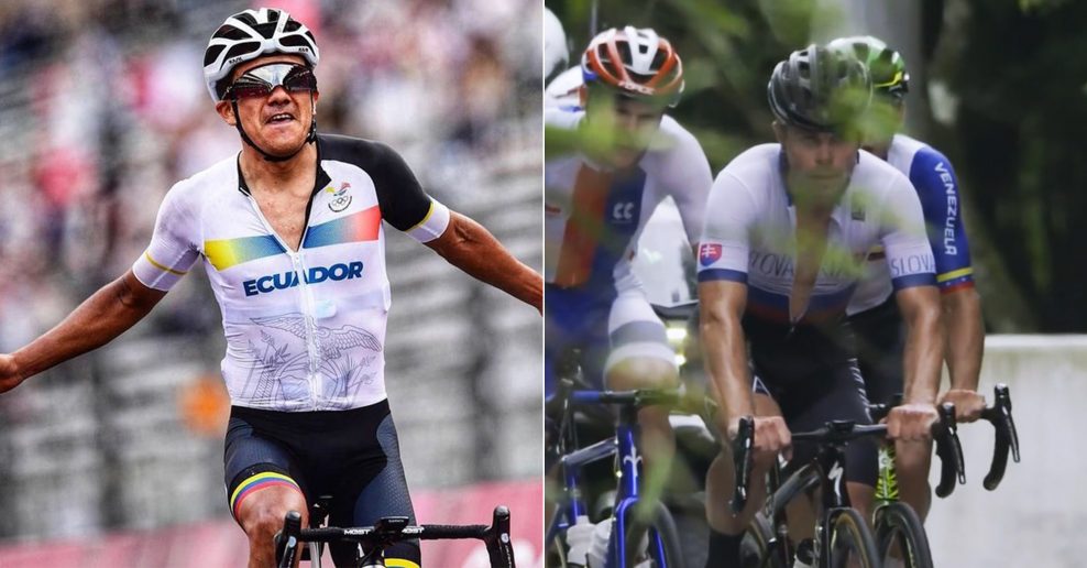 Carapaz vyhral zlato na Olympiáde v Tokiu, Juraj Sagan išiel 180km v úniku