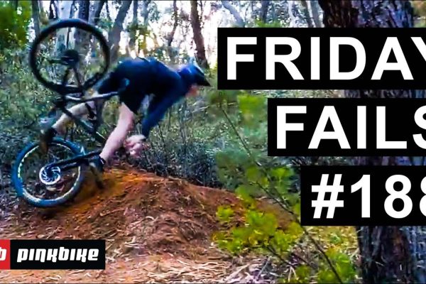  Video: Vtipné i hrozivé pády na bicykloch | Pinkbike Friday Fails #188