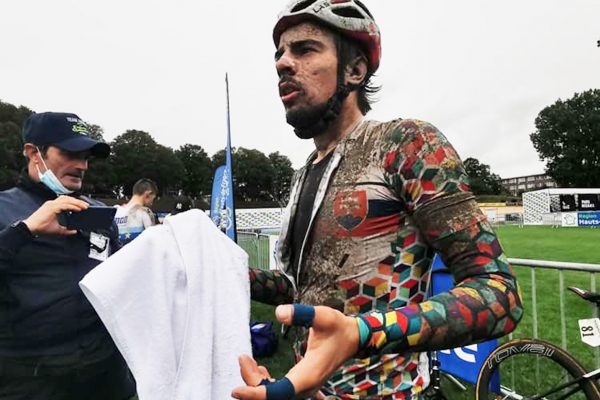 Martin Svrček predviedol opäť skvelý výkon a skončil šiesty na juniorskom Paríž-Roubaix